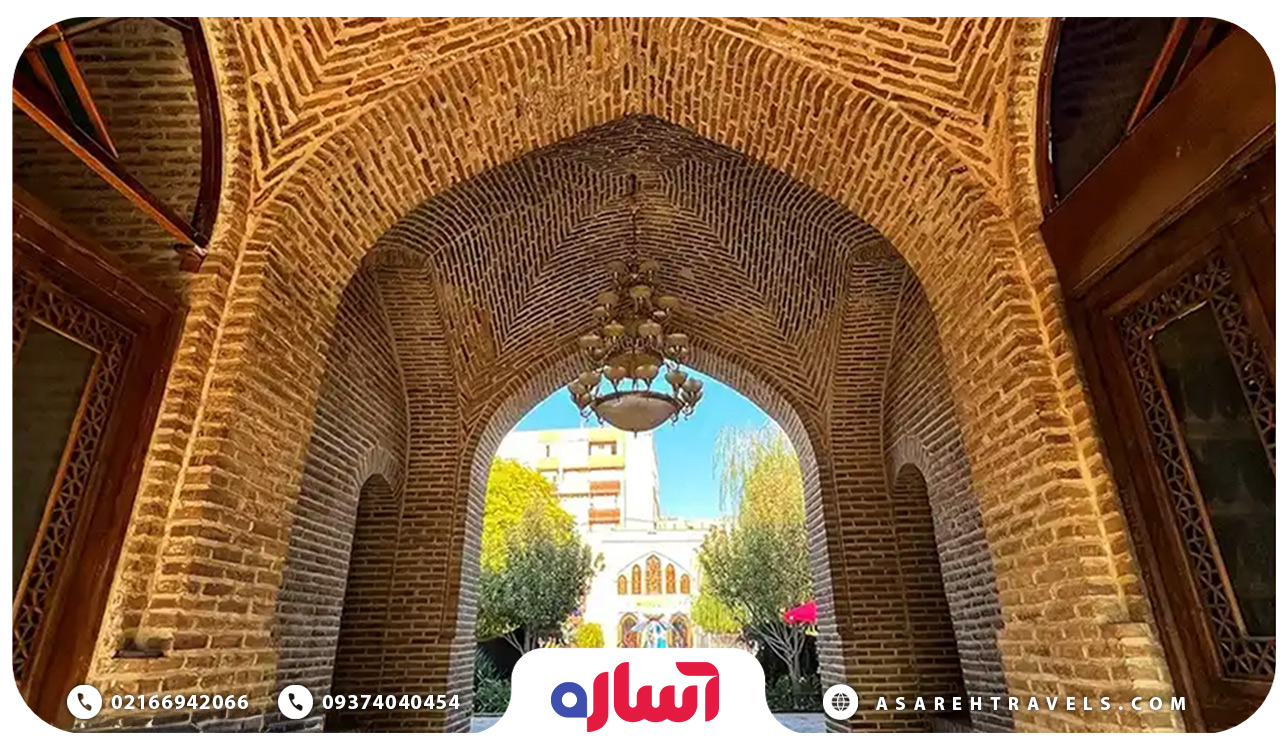 کاروانسرای بابا قدرت مشهد ؛ اینجا خاطراتی خوش رقم بزنید! 3 کاروانسرای بابا قدرت مشهد - آساره تراول