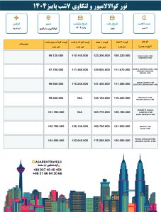 تور کوالالامپور لنکاوی 1 KUALA LANKAVI
