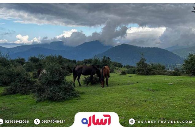 تور روستای گیلده و آبشار زمرد حویق - آساره تراول